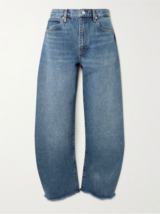 Frame Denim Denim - Frame Bubble Crop in Rapture